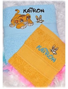 Serviette de douche ou de toilette SIMBA