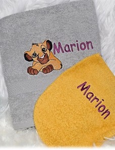 Serviette de douche ou de toilette SIMBA