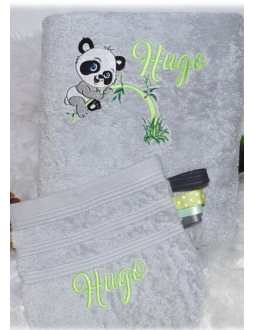 Serviette de douche ou de toilette PANDA