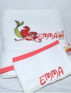 Serviette de douche ou de toilette SIRENE