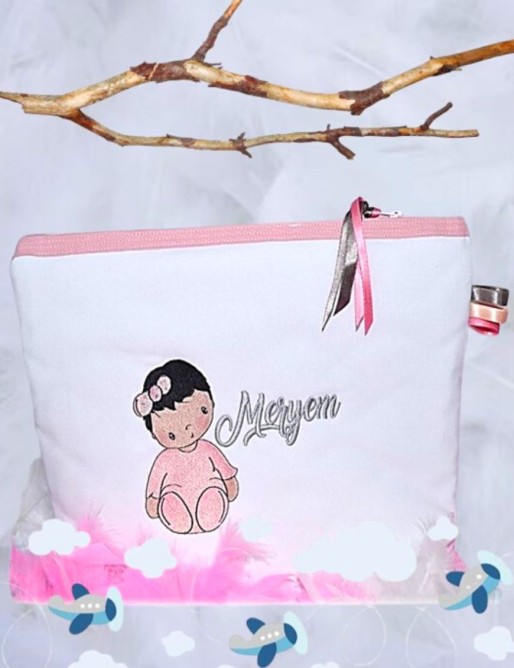 Trousse de toilette personnalisée BABY FILLE