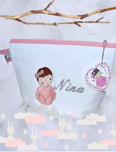 Trousse de toilette personnalisée BABY FILLE