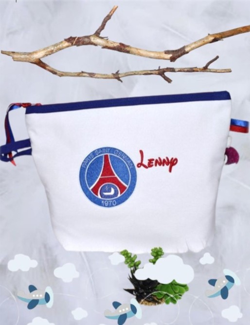 Trousse de toilette personnalisée PSG