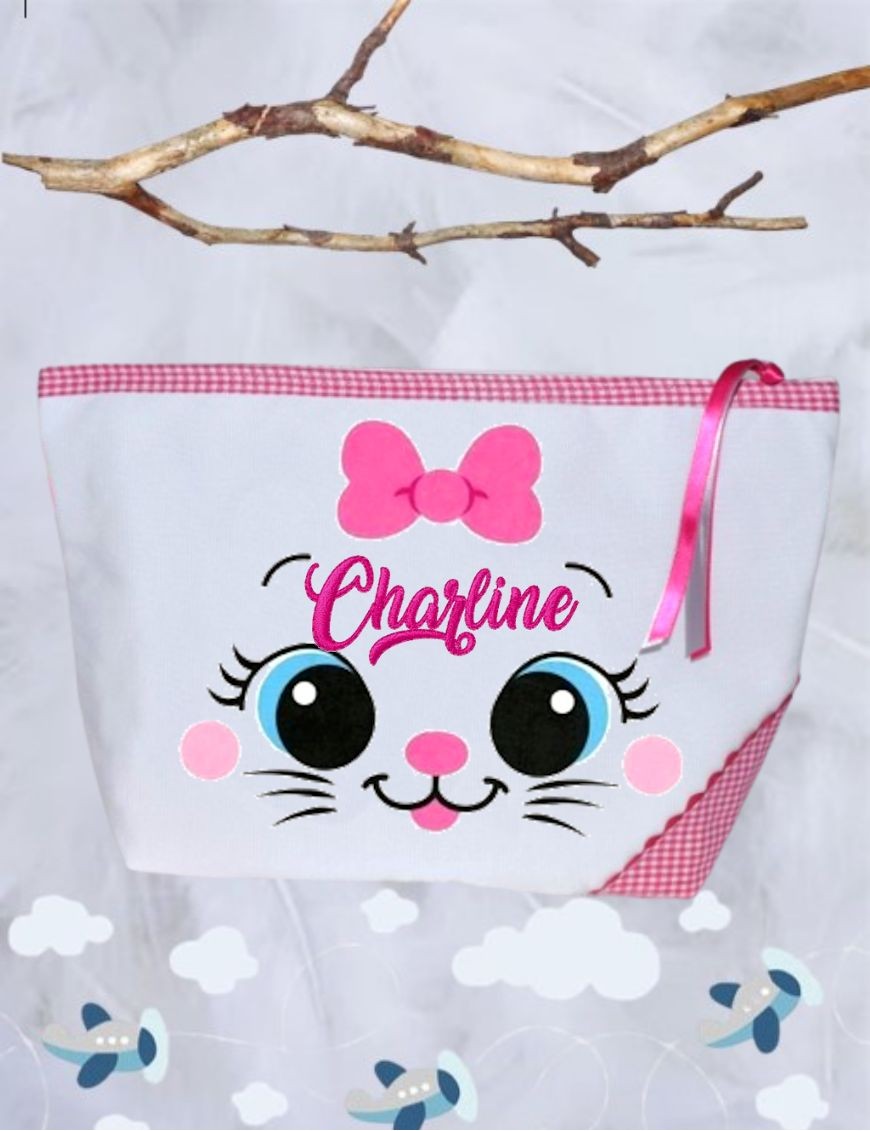 Trousse de toilette personnalisée TÊTE PANDA