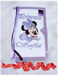 Protège carnet de santé personnalisé MINNIE