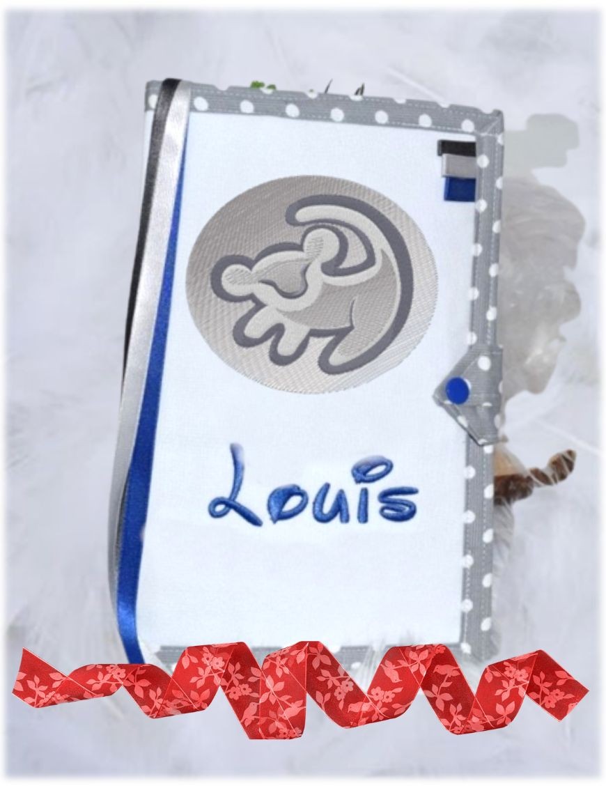 Protège carnet de santé personnalisé LION SUBLIMATION