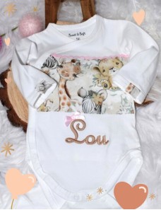 Body bébé personnalisé avec prénom et motif original