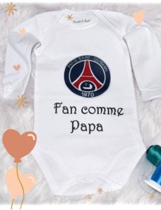 Body bébé personnalisé avec prénom et motif original
