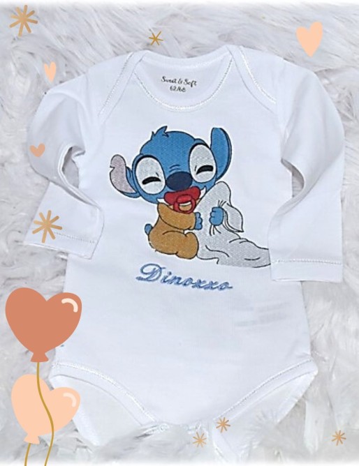 Body bébé personnalisé STITCH