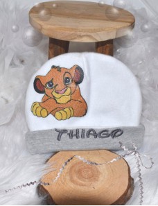 Bonnet bébé personnalisé SIMBA