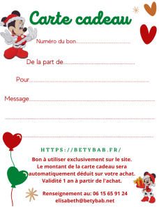 Carte cadeau