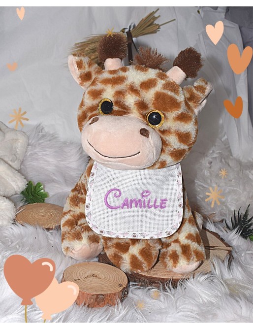 Peluche personnalisée GIRAFE