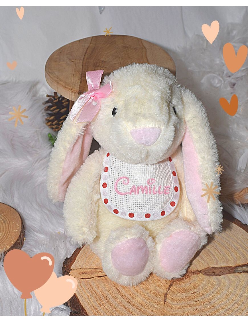 Peluche personnalisée LAPINETTE