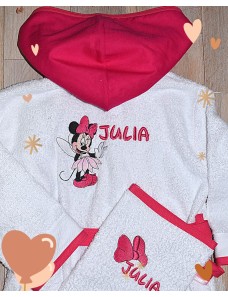 Peignoir bébé et enfant personnalisé avec prén