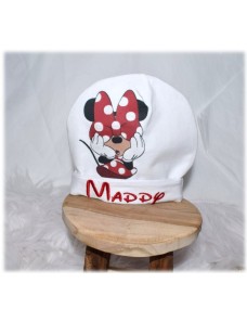 Bonnet bébé personnalisé MINNIE