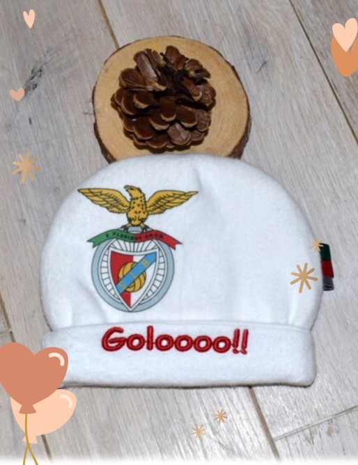 Bonnet bébé personnalisé BENFICA