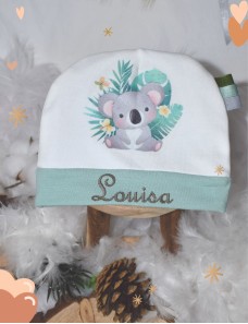 Bonnet bébé personnalisé KOALA