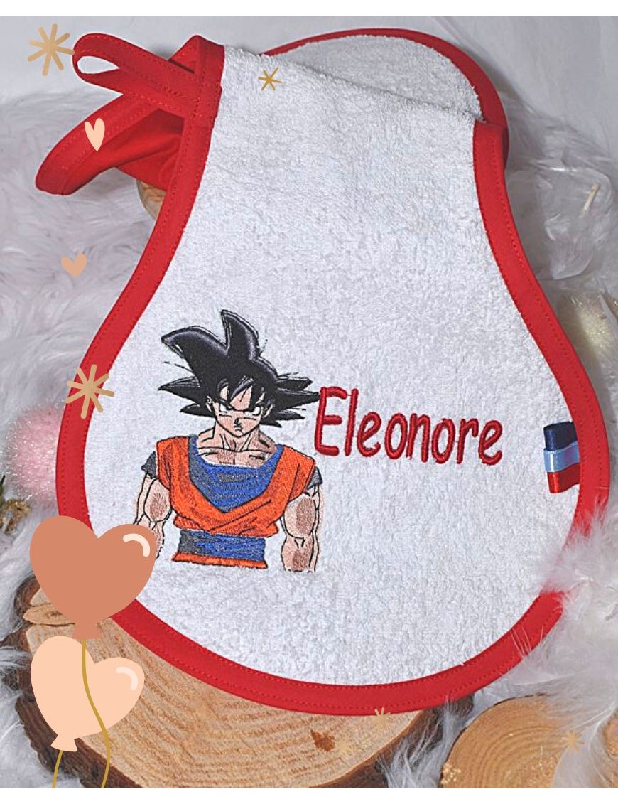 Protège épaule bavoir DBZ personnalisé