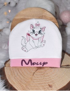 Bonnet bébé personnalisé ARISTOCHATS