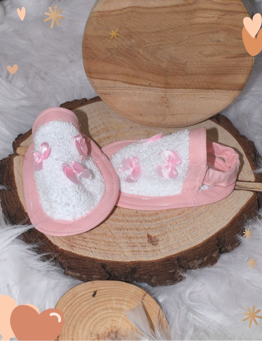 Chaussons de bain enfant PETITS NOEUDS