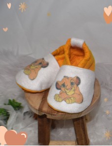 Chaussons bébé FEUTRINE LIONCEAU personnalisé