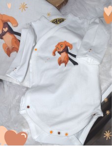 Body bébé personnalisé avec prénom   SIMBA