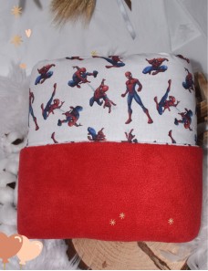 Coffret naissance Tissus SPIDERMAN personnalisé