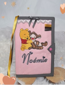 Protège carnet de santé personnalisé WINNIE