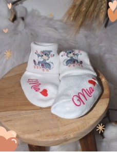 Chaussettes bébé personnalisé Pampinette