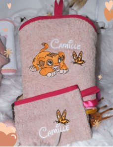 Cape de bain personnalisée SIMBA