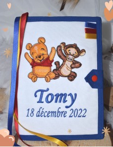 Protège carnet de santé personnalisé WINNIE