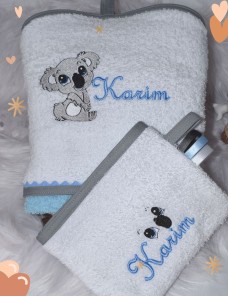 Cape de bain personnalisée KOALA