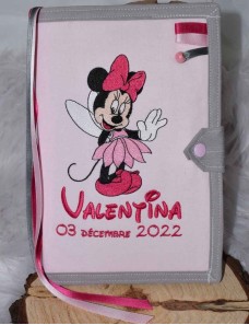 Protège carnet de santé personnalisé MINNIE FEE