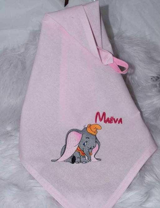 Serviette de table personnalisée ELEPHANT MARIN