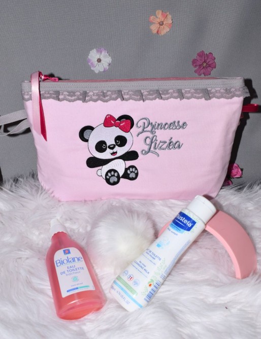 Trousse de toilette personnalisée PANDA