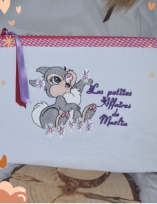 Trousse de toilette personnalisée PAMPINETTE