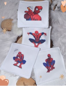 Lingettes lavables SPIDERMAN