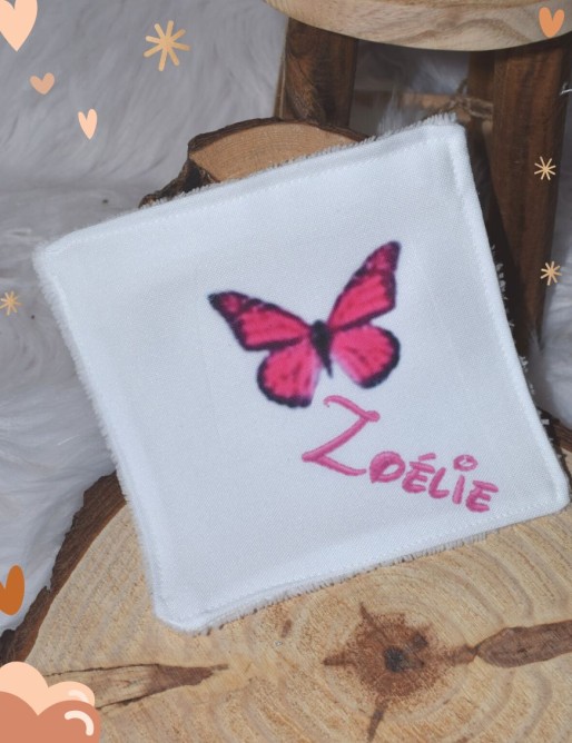 Lingettes lavables PAPILLON