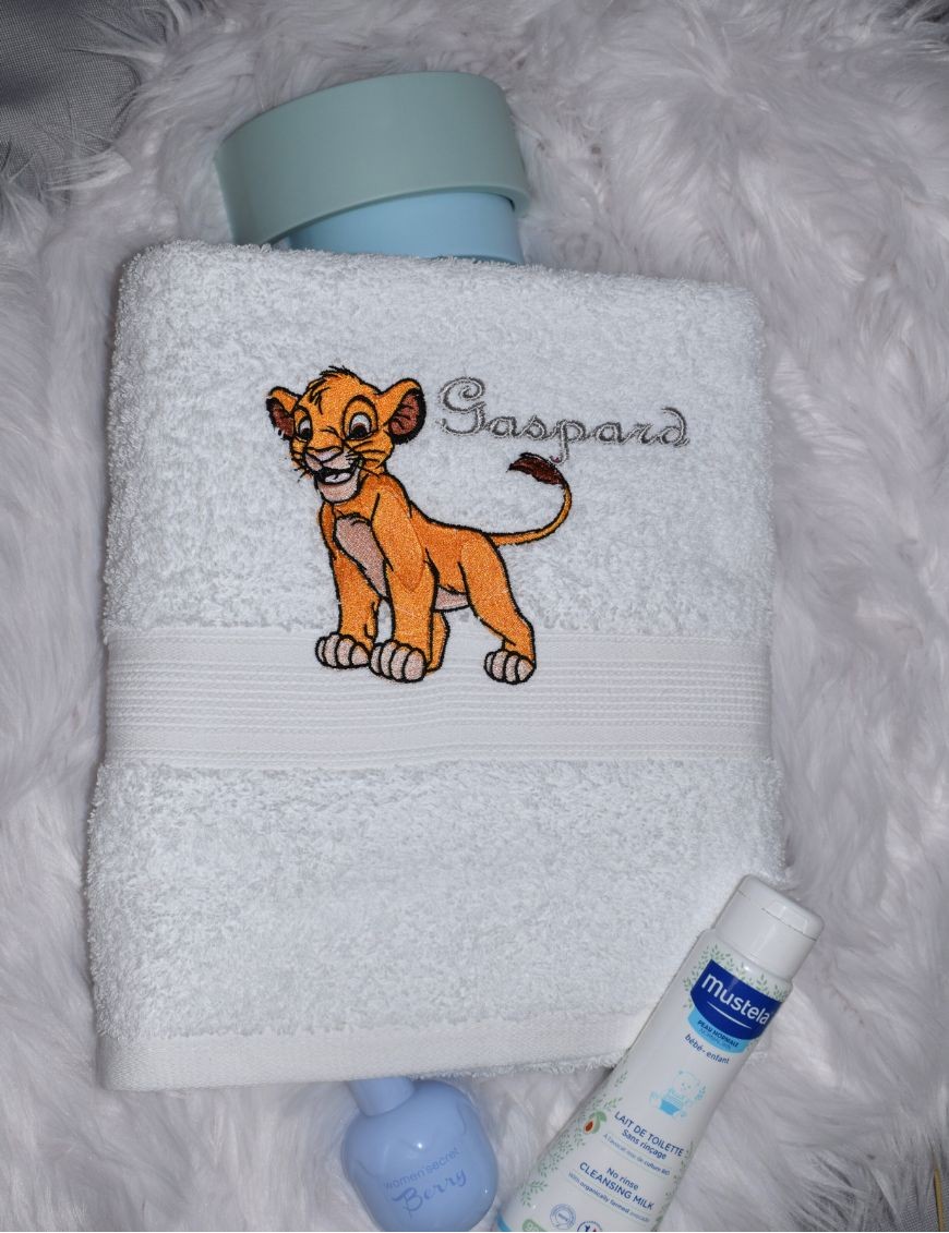 Serviette de douche ou de toilette SIMBA