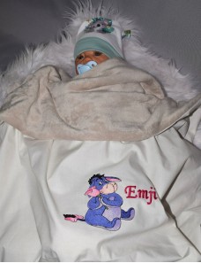 Couverture bébé personnalisée – BOURRIQUET