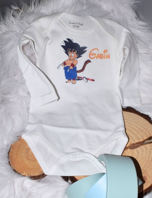 Body bébé personnalisé avec prénom et motif original Body bébé personnalisé avec prénom et motif original