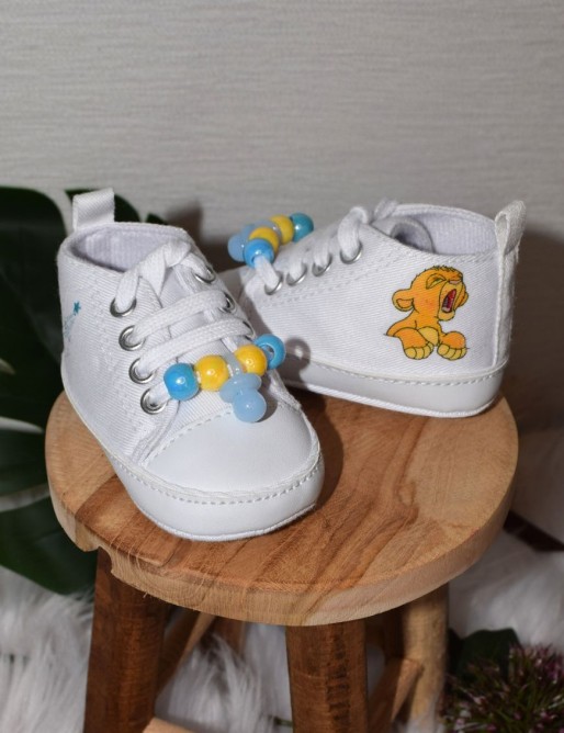 Chaussons bébé personnalisé SIMBA