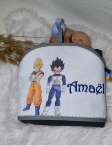 Cape de bain personnalisée DBZ sublimation