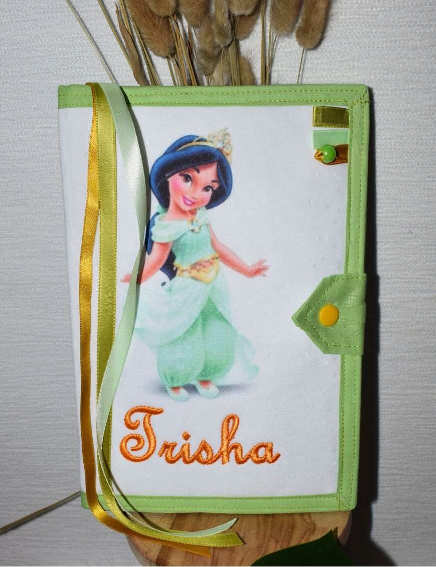 Protège carnet de santé personnalisé JASMINE