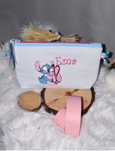 Trousse de toilette personnalisée STITCH