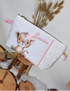 Trousse de toilette personnalisée LIONNE BABY