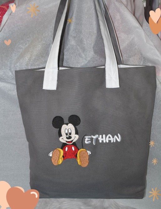 Tote bag personnalisé Mickey