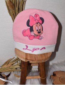 Bonnet bébé personnalisé MINNIE