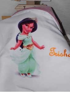 Couverture bébé personnalisée – JASMINE
