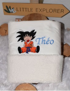 Couverture bébé personnalisée DRAGON BALL Z